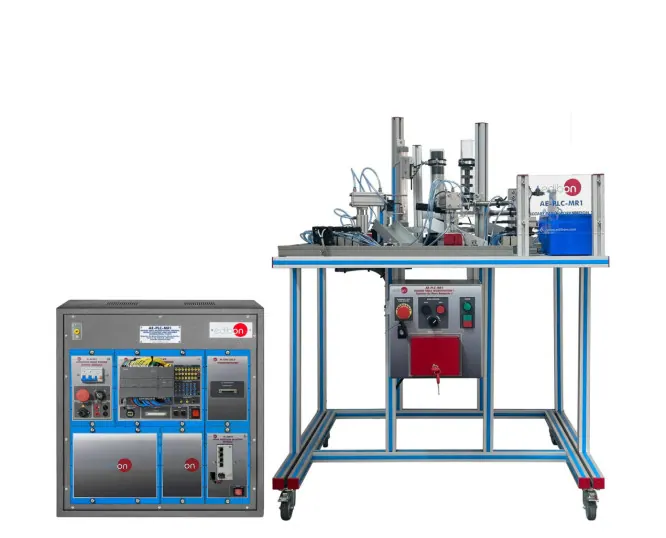 AE-PLC-MR1: Rotary Table Workstation: Feeding, Quality Control and Assembly (dimensional study)