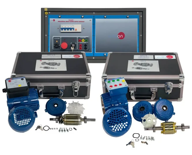 AEL-DIM-KIT: 4 Dissectible Induction Motors Application