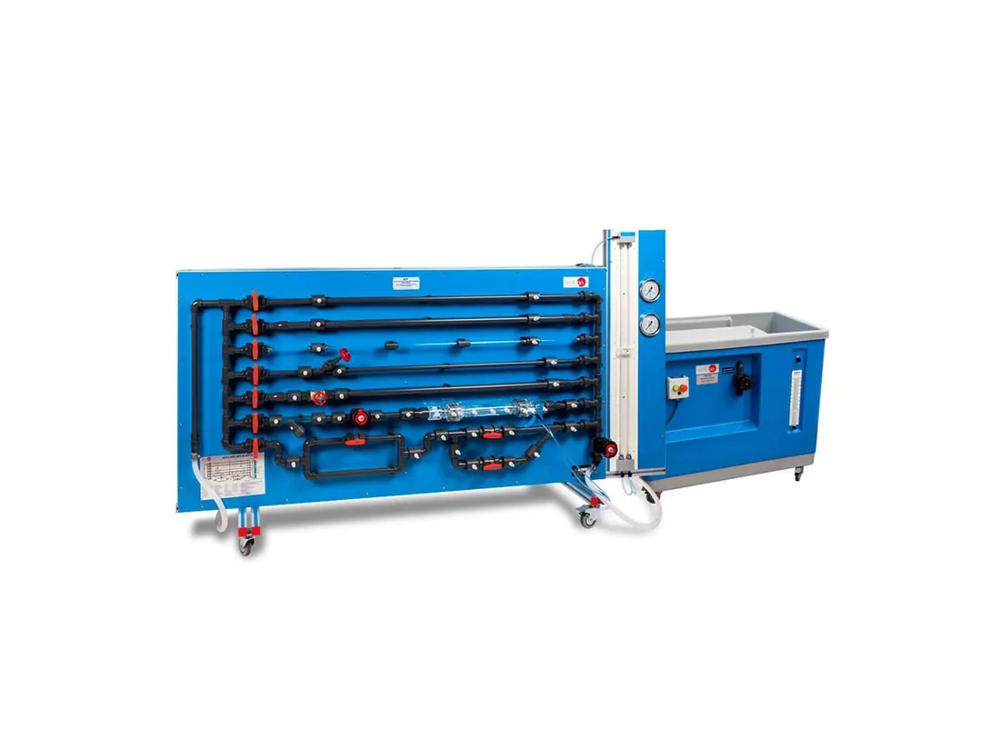 AFT: Fluid Friction in Pipes Unit, with Hydraulics Bench (FME00)