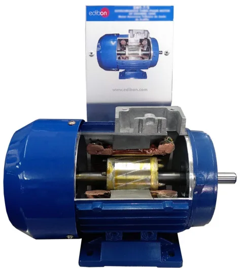 EMT20-S: Cutaway 1PH Squirrel-Cage Motor with Split Phase