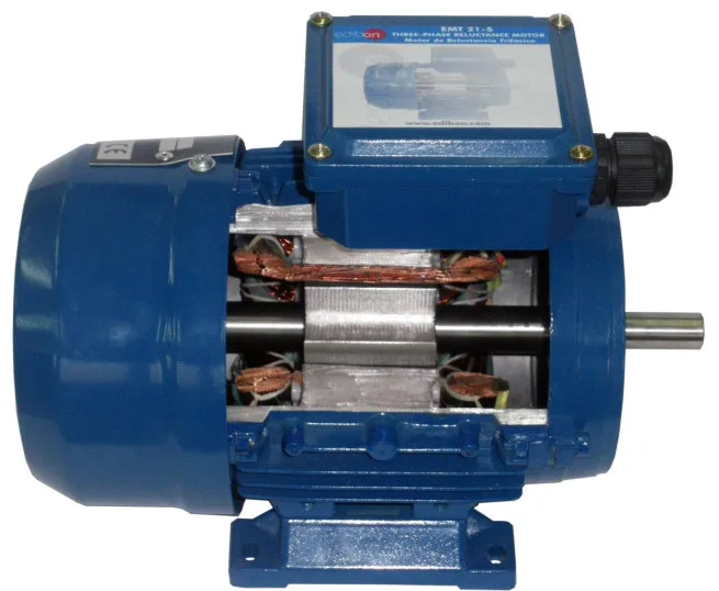 EMT21-S: Cutaway 3PH Reluctance Motor