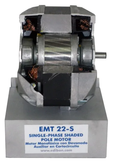 EMT22-S: Cutaway 1PH shaded Pole Motor
