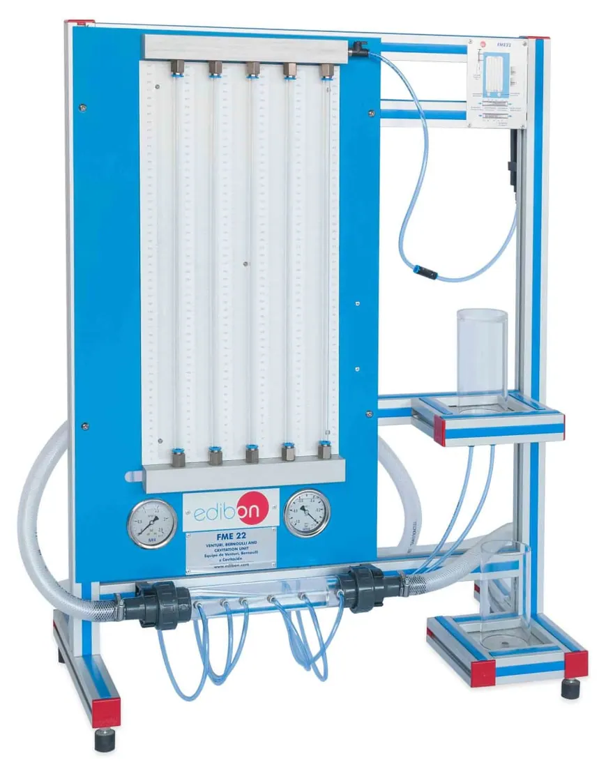 FME22: Venturi, Bernoulli and Cavitation Unit