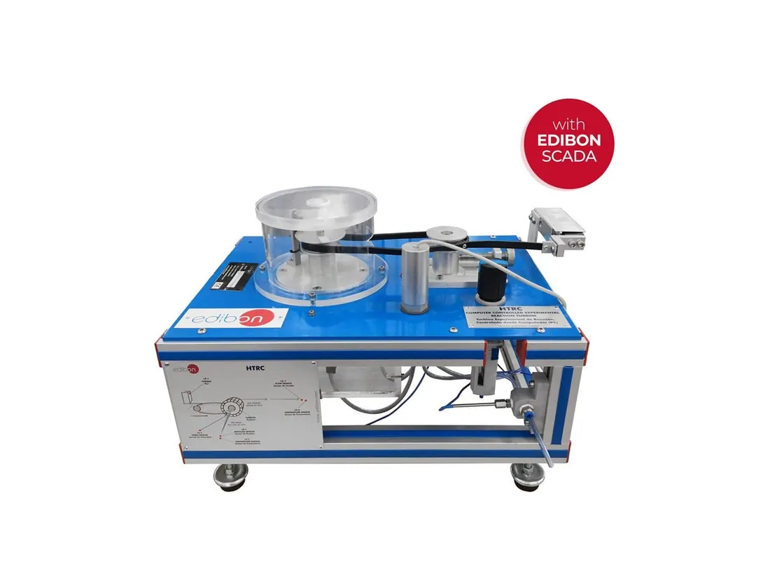 HTRC: Computer Controlled Experimental Reaction Turbine