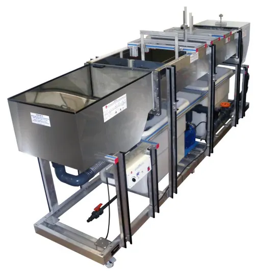 HVFLM-2: Mobile Bed and Flow Visualization Unit (working section: 2000X610 mm)
