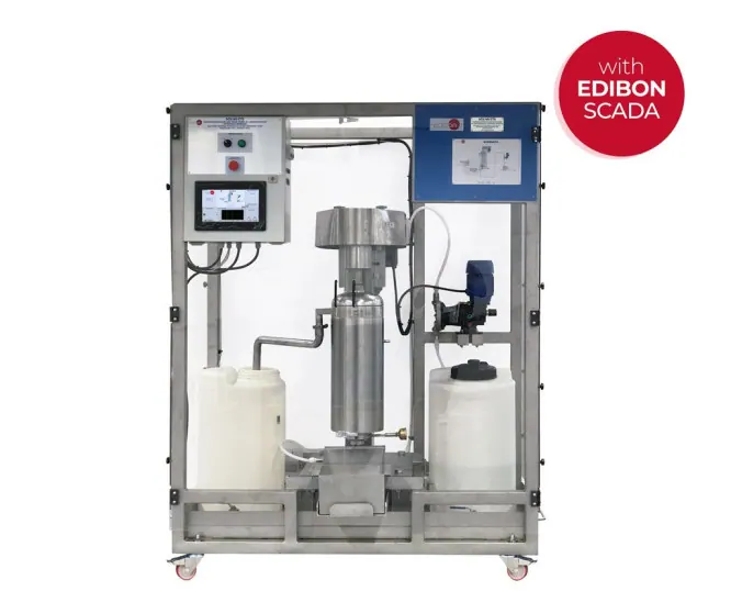 SCS/60/CTS: Computer Controlled and Touch Screen 60 l Semicontinuous Centrifugal Separator