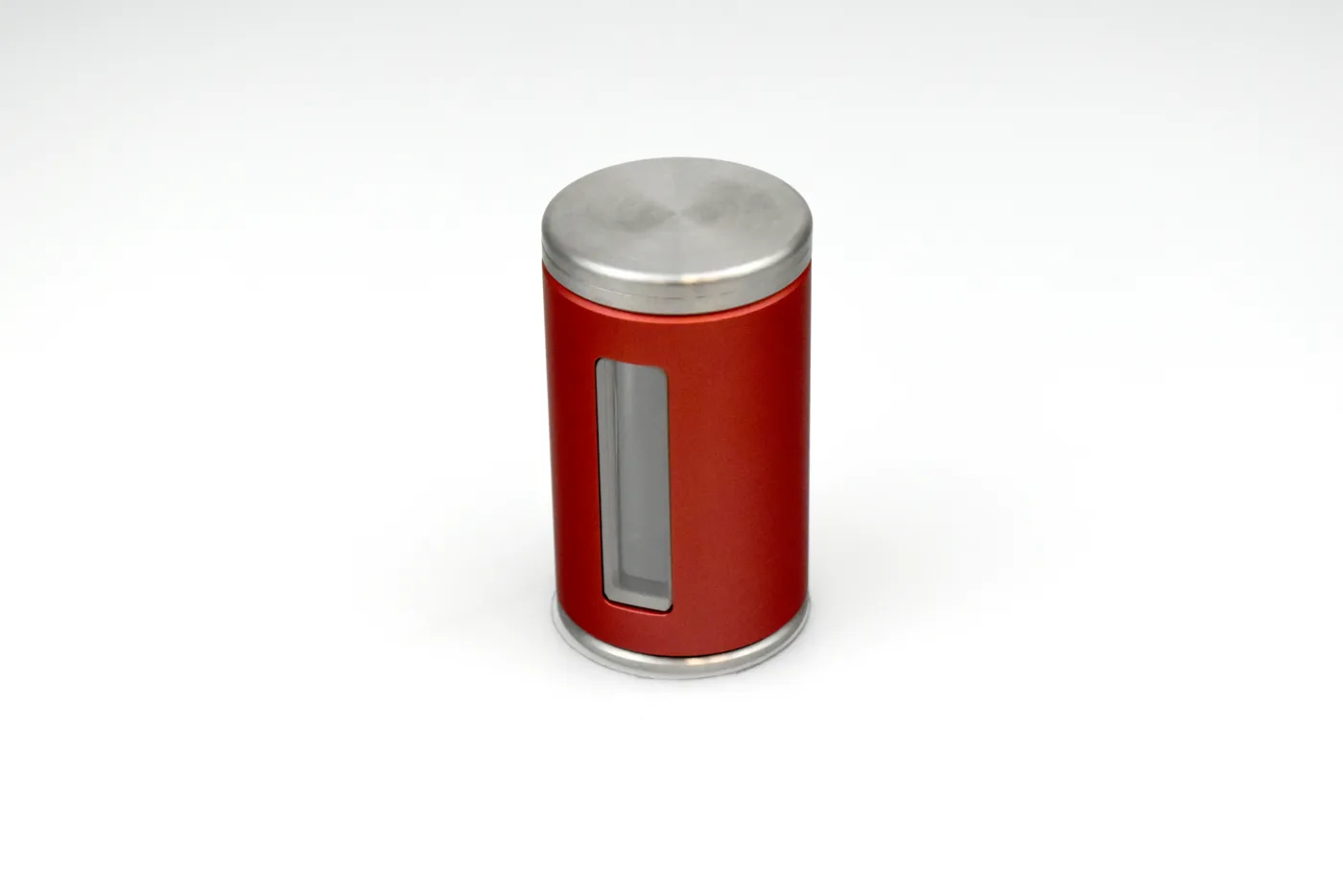 4 mm tungsten magnetic vial shield - Red