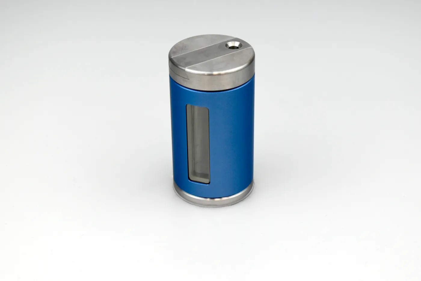 6 mm tungsten sliding vial shield- Blue