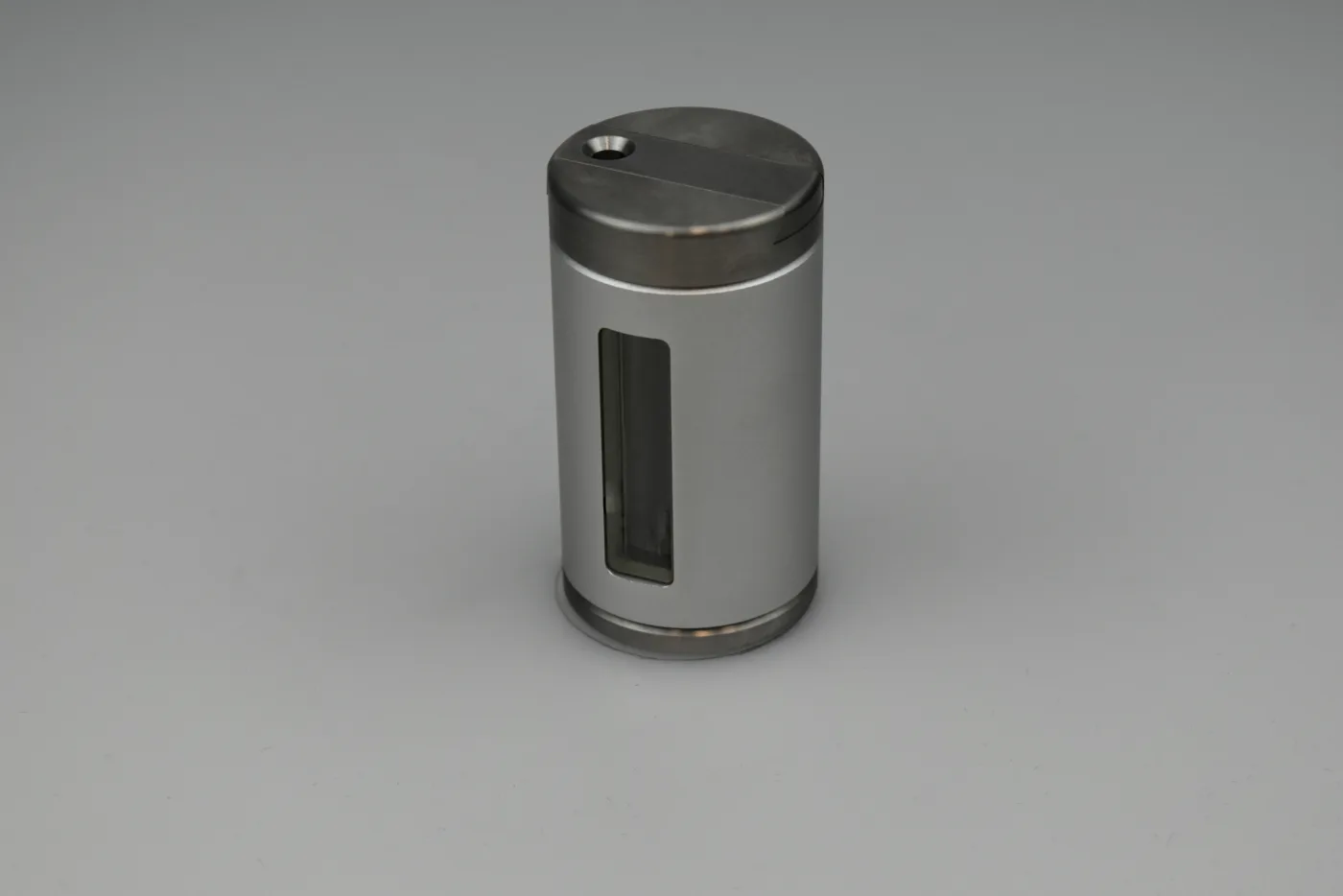6 mm tungsten sliding vial shield- Silver/Gray