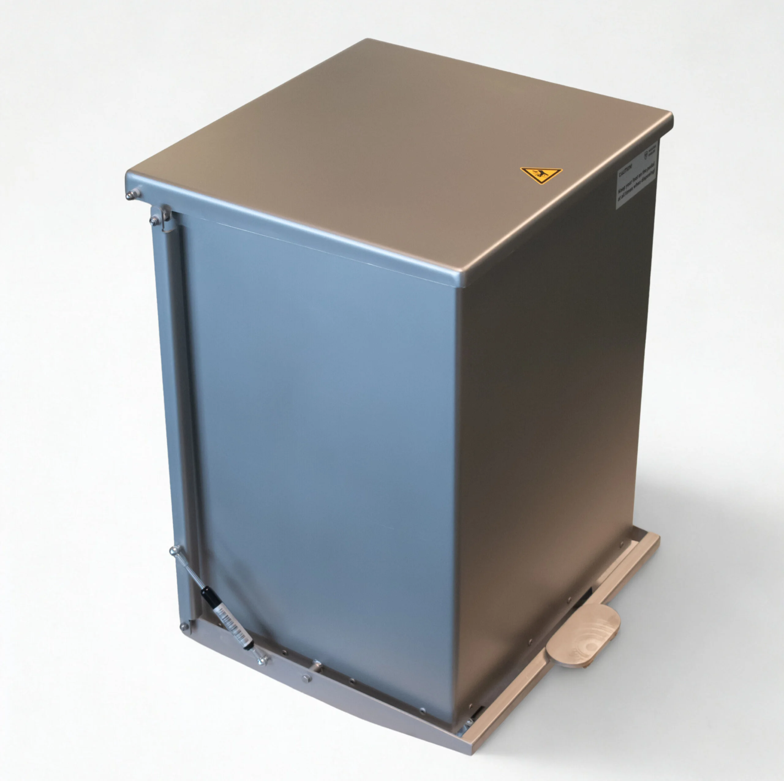 Shielded Waste Bin - 80L - 3 mm