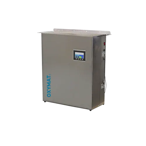 Compact integrated PSA oxygen generator
