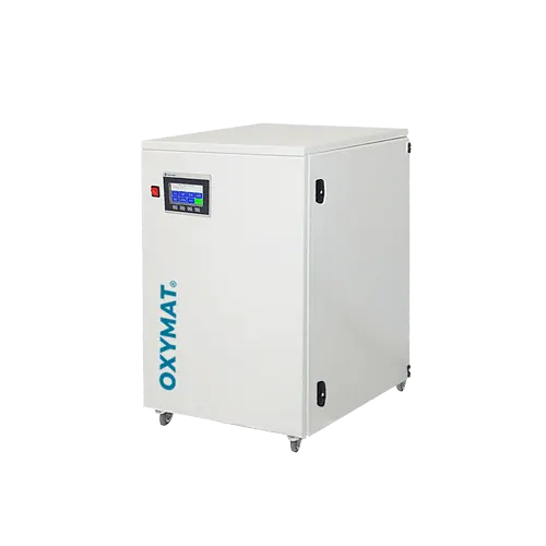 Compact integrated silenced PSA nitrogen generator