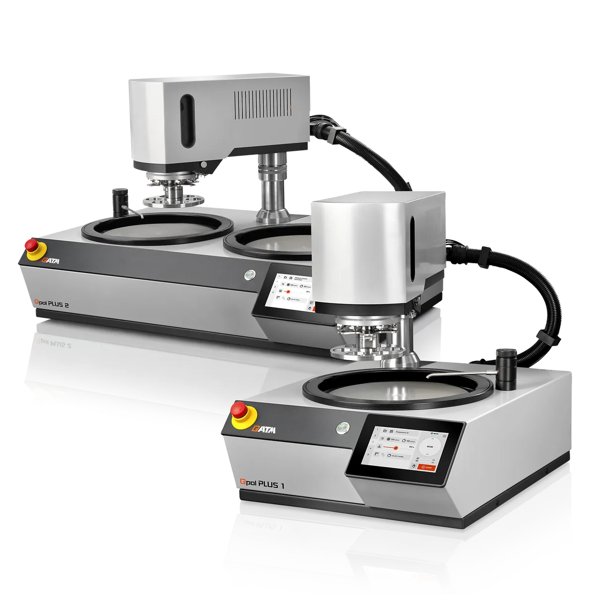 Qpol PLUS 1 / PLUS 2: Grinding and Polishing Machine