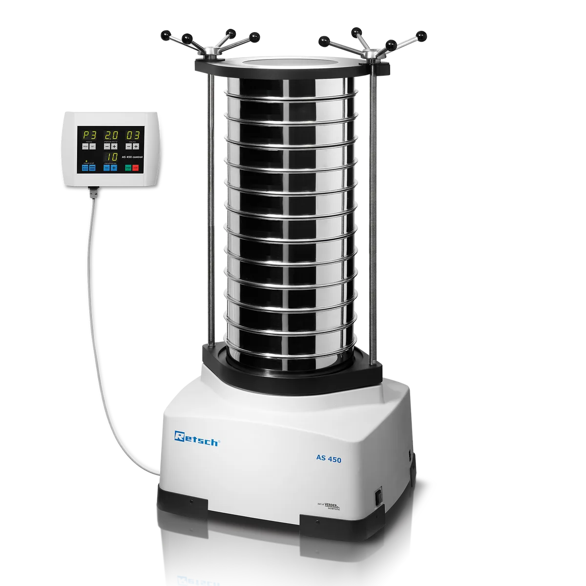 AS 450 control: Vibratory Sieve Shaker
