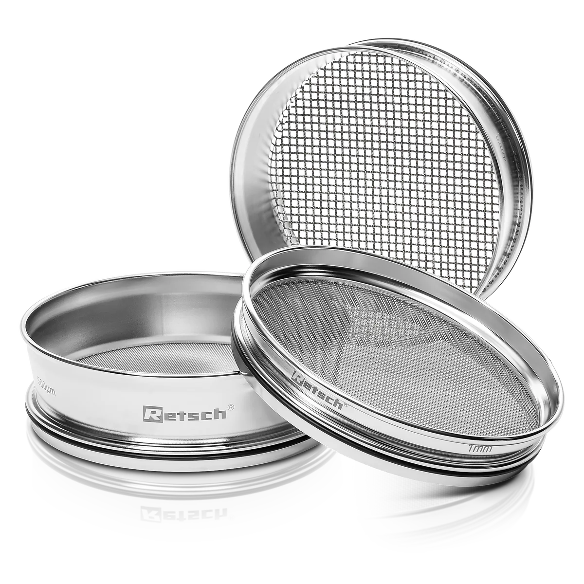 Woven Wire Mesh Test Sieves, 200 mm / 203 mm diameter