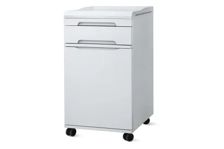 SKS007-4 ABS and Steel Bedside Table