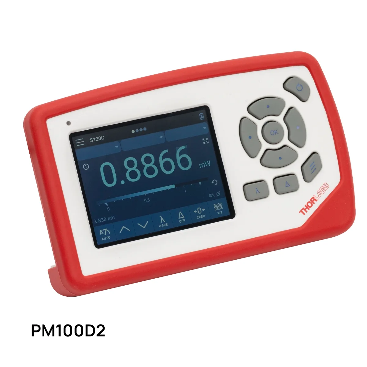 PM100D2 and PM100D3 Digital Handheld Power and Energy Meter Consoles