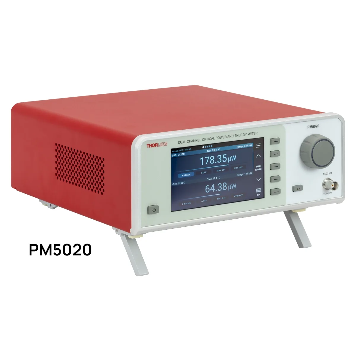 PM5020 Dual-Channel Benchtop Power and Energy Meter Console