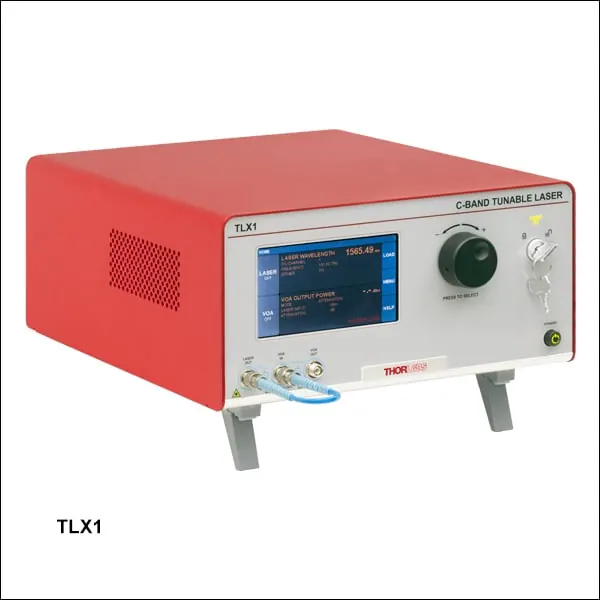 TLX Series Fiber-Coupled Benchtop Tunable Laser Sources