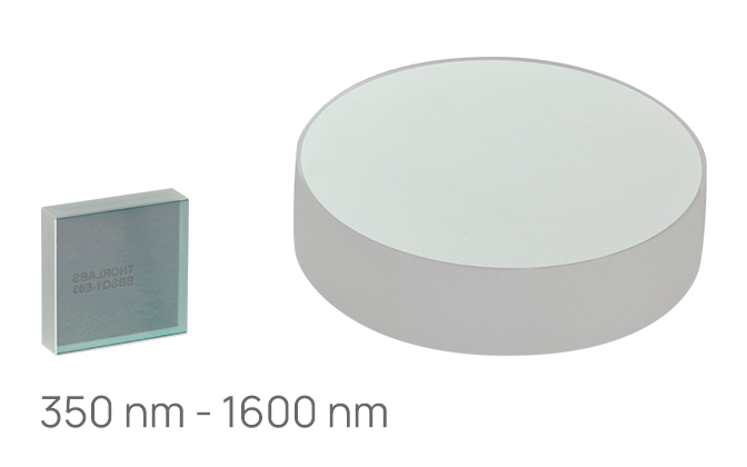 Fused Silica Broadband Dielectric Mirrors (BB Series)