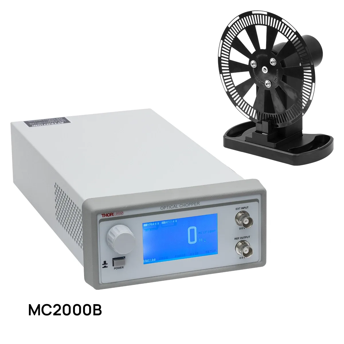 MC2000B Optical Chopper System and Chopper Wheels