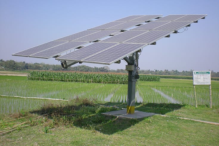 Solar Irrigation Pump