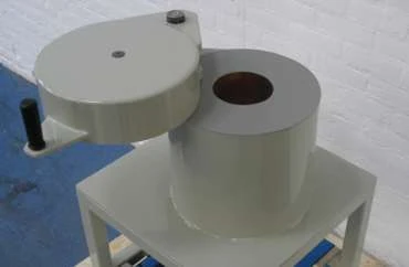Lead Castle - top door (LC280-400-100T). Manufacturer photograph of a Nuclear Shields top-door lead-castle family configuration. Confirm the selected dimensions and shielding specification.