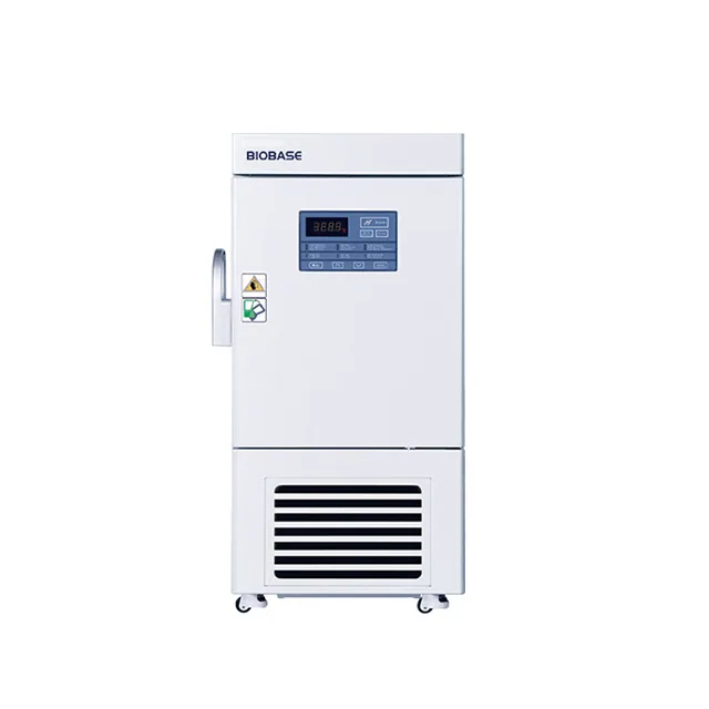 BIOBASE 58l 108l 158l Ultra Low Temperature Vaccine Freezer - 80 Degrees Laboratory Deep Freezer