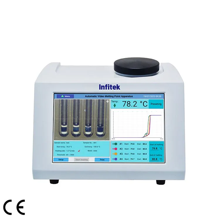 Infitek Video Melting Point Apparatus, MTP-685, MTP-682