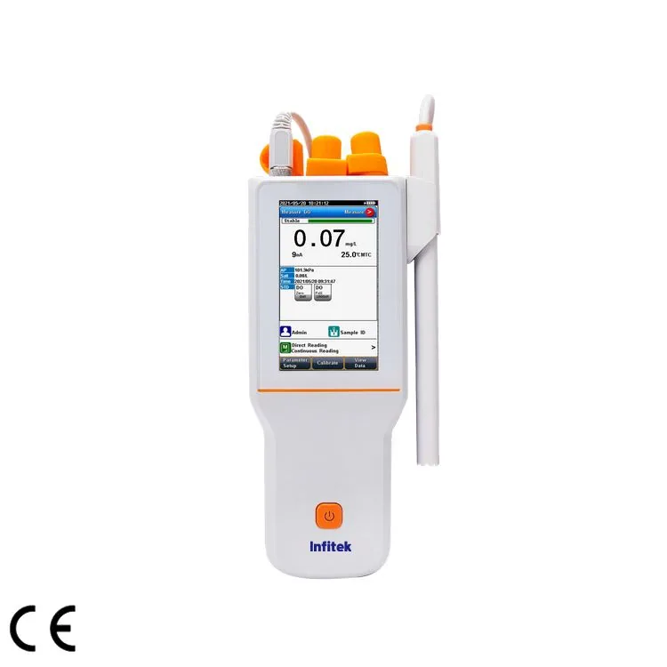 Infitek Dissolved Oxygen Meter, Portable, DO-P510T