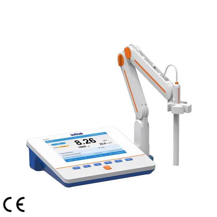 Infitek Dissolved Oxygen Meter, Benchtop, DO-B400F