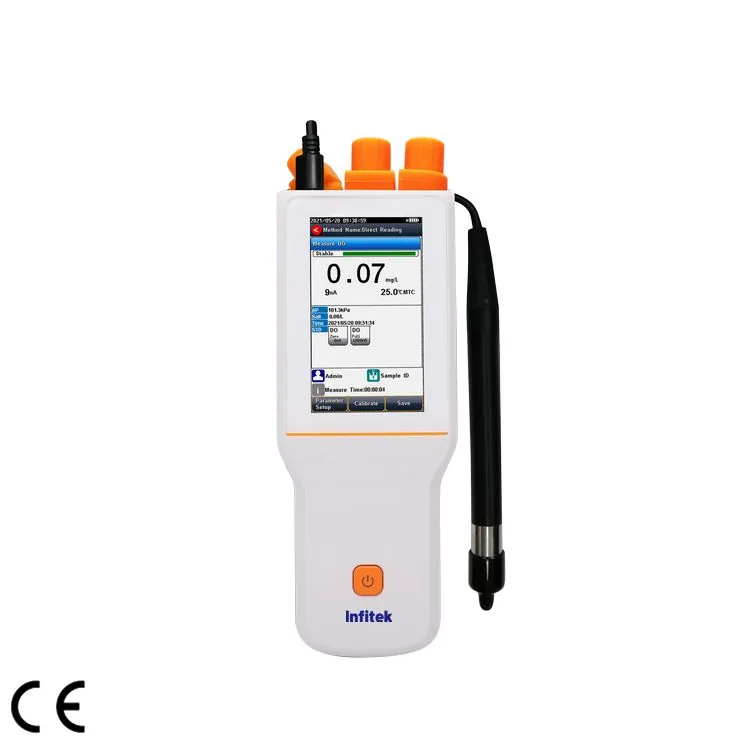 Infitek Dissolved Oxygen Meter, Portable, DO-P511T