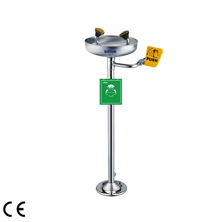 Infitek Vertical Emergency Eye Wash, EEWS-322