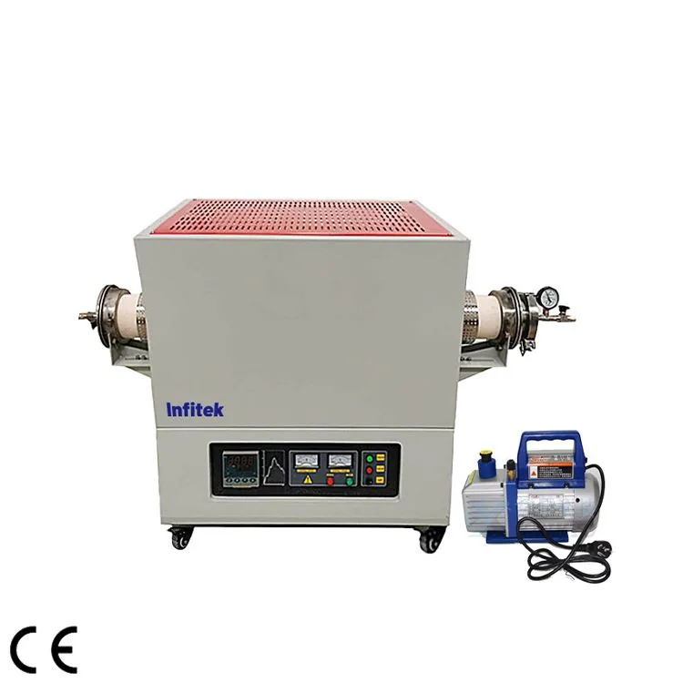 Infitek Muffle Furnace, 1400℃ High Temp, Tube/Horizontal Type, FNC-TB1400 Series