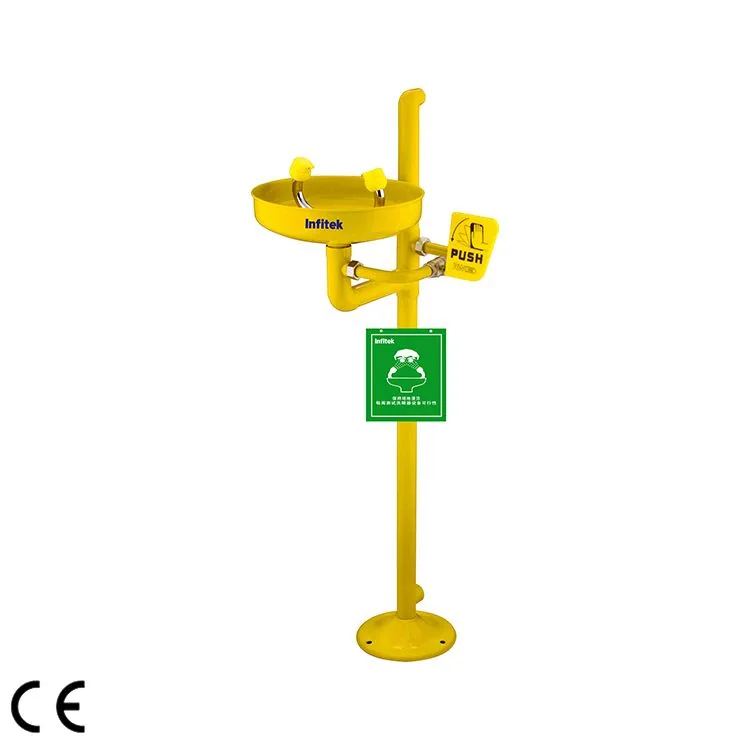 Infitek Vertical Emergency Eye Wash, EEWS-322A