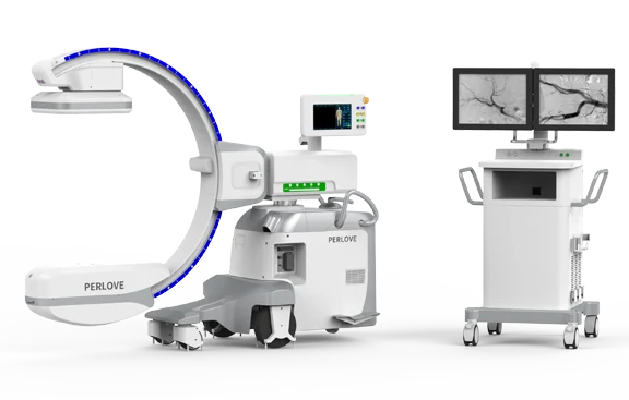 Perlove PLX C9100 Series Interventional C-arm. Manufacturer family image; confirm the selected configuration.