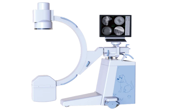 Perlove VET1120 Veterinary C-arm. Manufacturer family image; confirm the selected configuration.